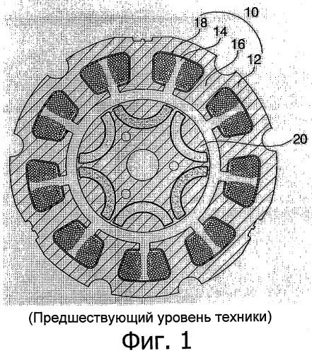 Статор электродвигателя (патент 2330370)