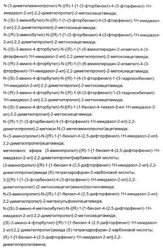 N-(1-(1-бензил-4-фенил-1н-имидазол-2-ил)-2,2-диметилпропил)бензамидные производные и родственные соединения в качестве ингибиторов кинезинового белка веретена (ksp) для лечения рака (патент 2427572)