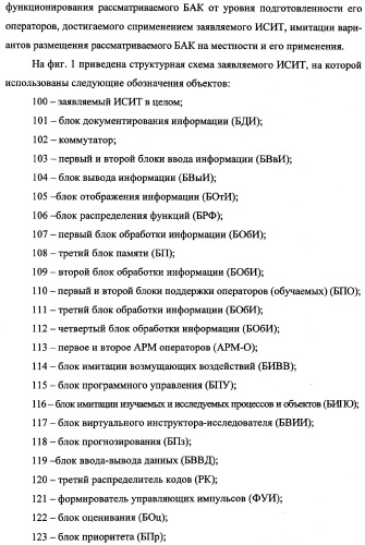 Исследовательский стенд-имитатор-тренажер &quot;моноблок&quot; подготовки, контроля, оценки и прогнозирования качества дистанционного мониторинга и блокирования потенциально опасных объектов, оснащенный механизмами интеллектуальной поддержки операторов (патент 2345421)