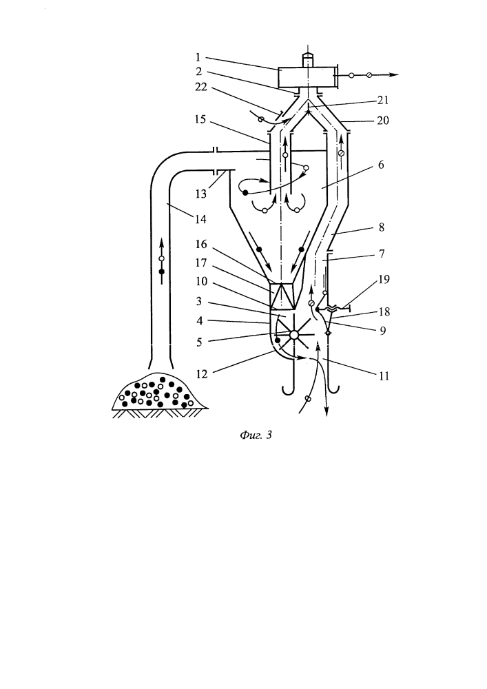 Устройство для пневматического разделения и очистки зерновых материалов (патент 2641534)