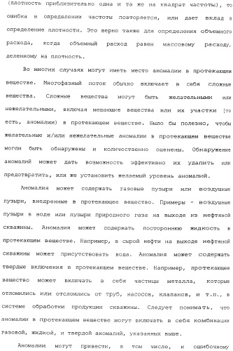 Способы и электронный измеритель для быстрого обнаружения неоднородности вещества, текущего через расходомер кориолиса (патент 2366900)