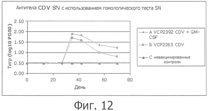 Композиции рекомбинантного cdv и ее применение (патент 2567337)