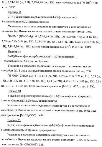 Карбаматные производные хинуклидина, фармацевтическая композиция на их основе и применение (патент 2321588)