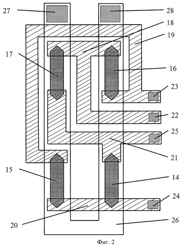 Магниторезистивный датчик (патент 2433507)