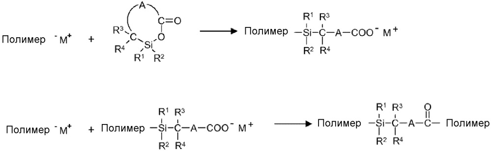 Силансодержащие полимеры с карбоксильными концевыми группами (патент 2661898)