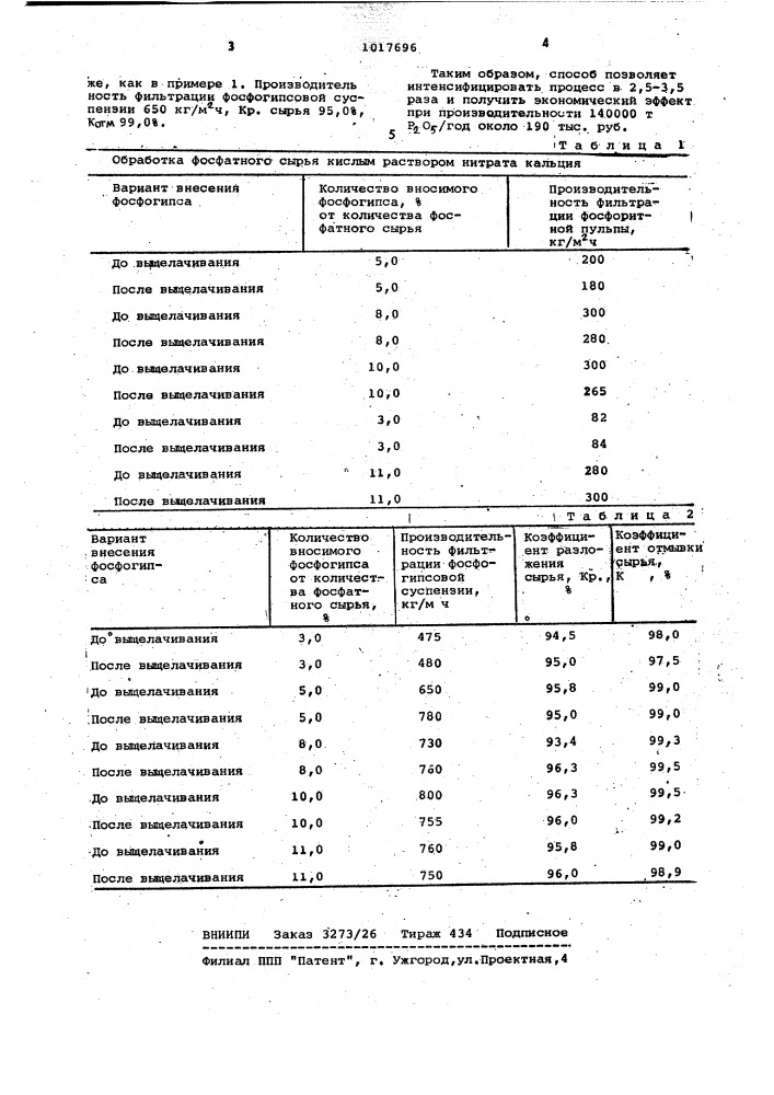 Способ обогащения природных фосфатов (патент 1017696)