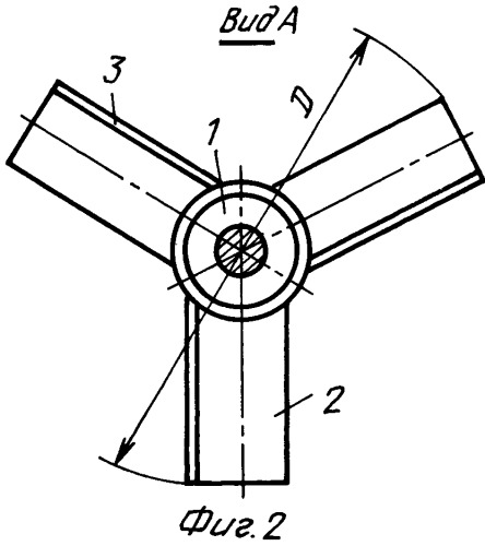 Пропеллерная мешалка конструкции землякова н.в. для перемешивания жидких сред (патент 2253506)