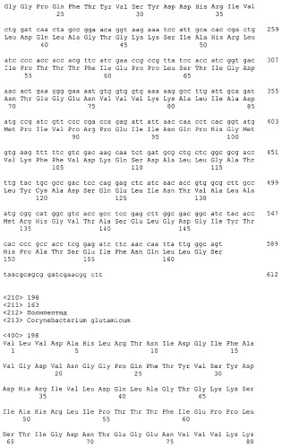 Гены corynebacterium glutamicum, кодирующие белки резистентности и толерантности к стрессам (патент 2303635)