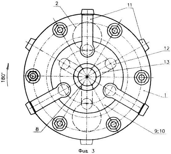 Роторный многоканальный дозатор жидких и полужидких продуктов (патент 2474521)