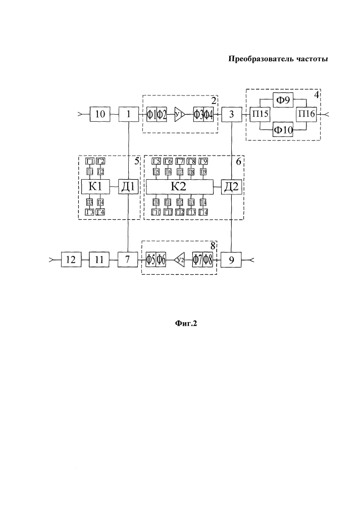 Преобразователь частоты (патент 2630168)