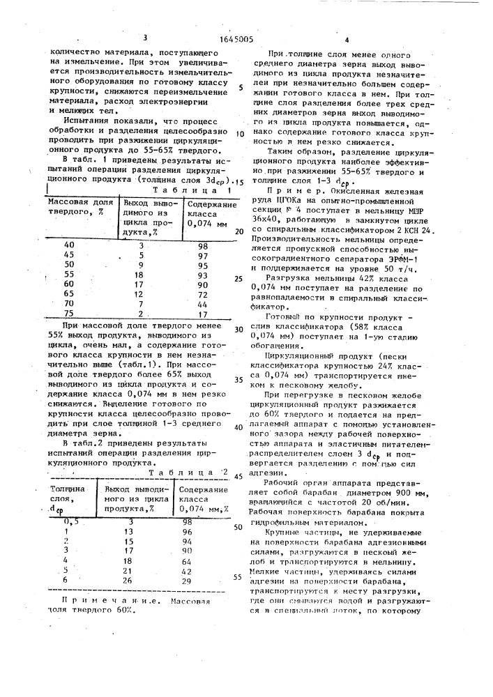 Способ переработки рудных материалов (патент 1645005)