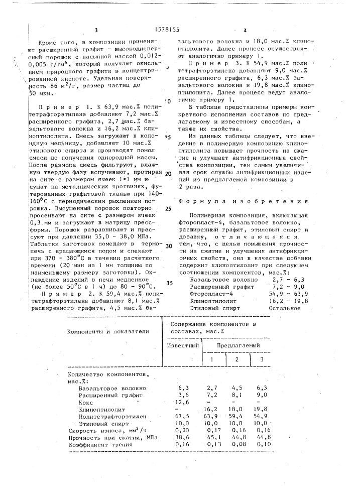 Полимерная композиция (патент 1578155)