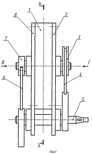 Двухтактный двигатель внутреннего сгорания с камерной схемой газообмена (патент 2411376)