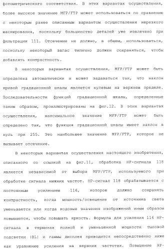 Способы и системы для управления источником исходного света дисплея с обработкой гистограммы (патент 2456679)