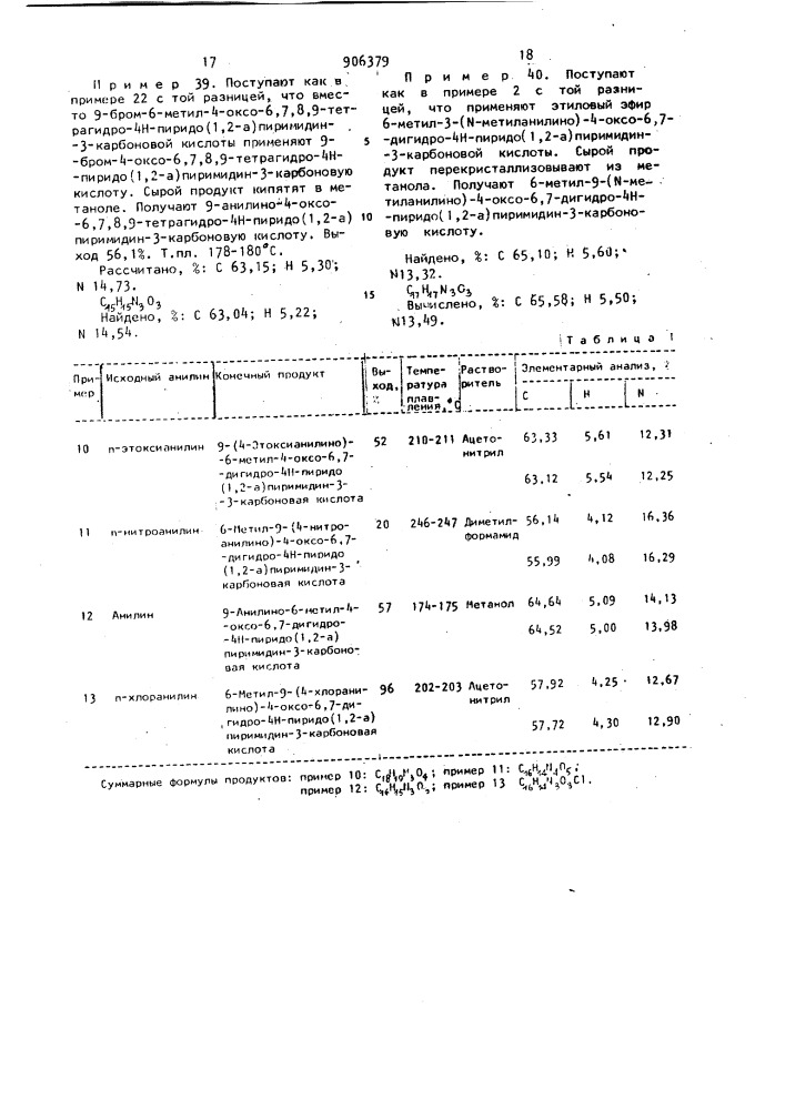 Способ получения производных пиридо/1,2-а/пиримидинов или их солей,или их оптически активных изомеров (патент 906379)