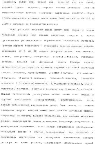 Аппарат для получения топлива (варианты) и система для получения сложного алкилового эфира (варианты) (патент 2373260)