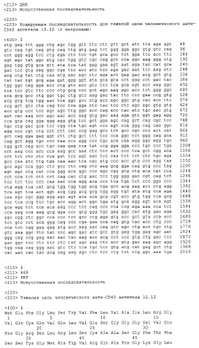 Применение анти-cd40-антител (патент 2442606)