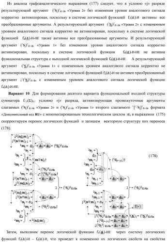 Функциональная вторая входная структура условно разряда &quot;j&quot; сумматора fcd( )ru с максимально минимизированным технологическим циклом  t  для аргументов слагаемых &#177;[1,2nj]f(2n) и &#177;[1,2mj]f(2n) формата &quot;дополнительный код ru&quot; с формированием промежуточной суммы &#177;[1,2sj]1 d1/dn второго слагаемого в том же формате (варианты русской логики) (патент 2480816)
