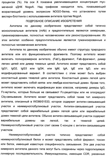 Nogo-a-нейтрализующие иммуноглобулины для лечения неврологических заболеваний (патент 2362780)