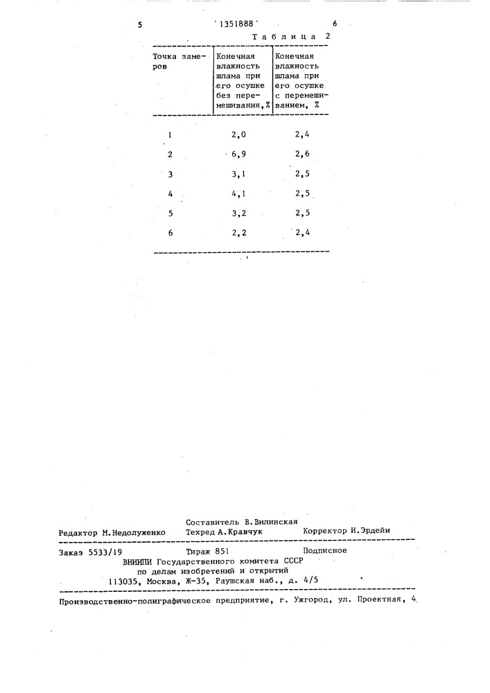 Способ обезвоживания и очистки металлосодержащих шламов (патент 1351888)