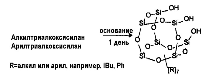 Соединения на основе металлов и poss для получения поликонденсированных полимеров (патент 2450030)