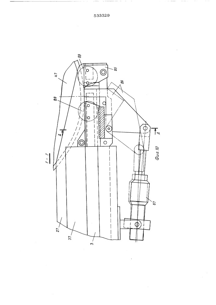 Устройство для наложения наполнительного шнура на бортовые кольца (патент 533329)
