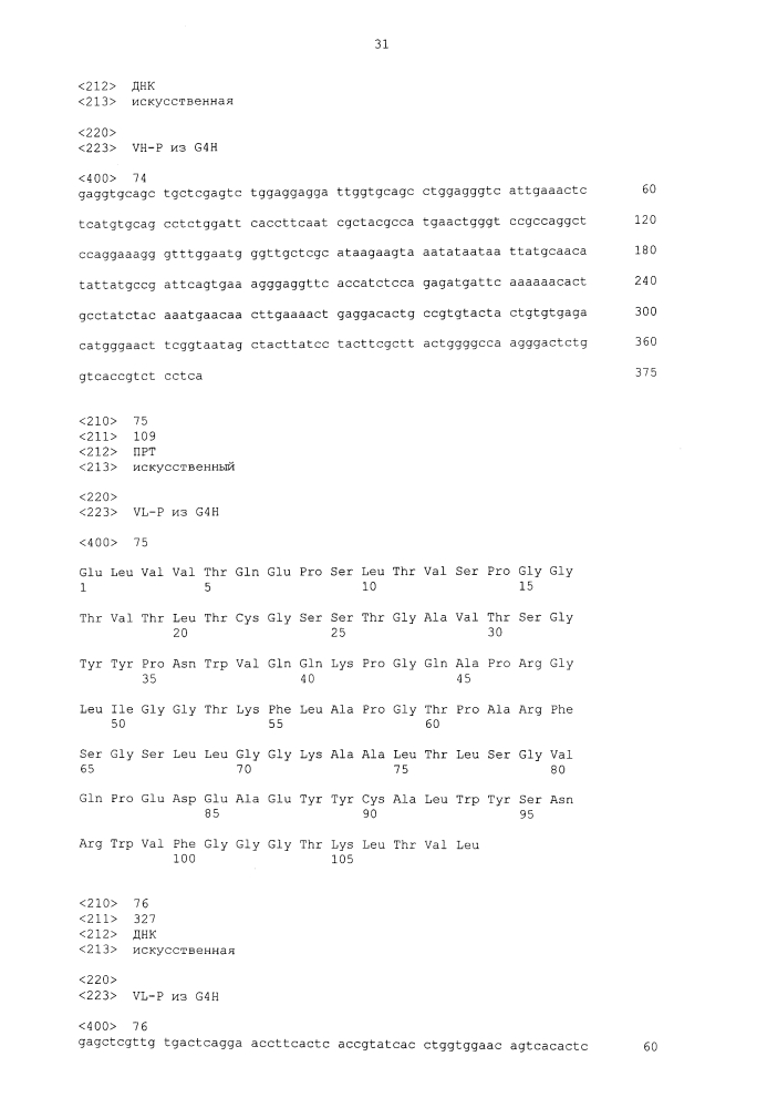 Биспецифическое одноцепочечное антитело к psmaxcd3 с межвидовой специфичностью (патент 2617942)