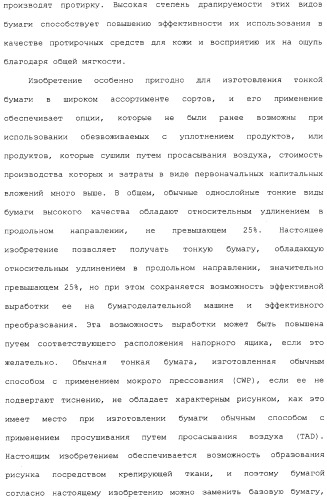 Способ крепирования посредством ткани для изготовления абсорбирующей бумаги (патент 2329345)