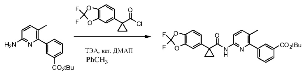 Препараты 3-(6-(1-(2, 2-дифторбензо[d][1, 3]диоксол-5-ил)циклопропанкарбоксамидо)-3-метилпиридин-2-ил)бензойной кислоты (патент 2644723)