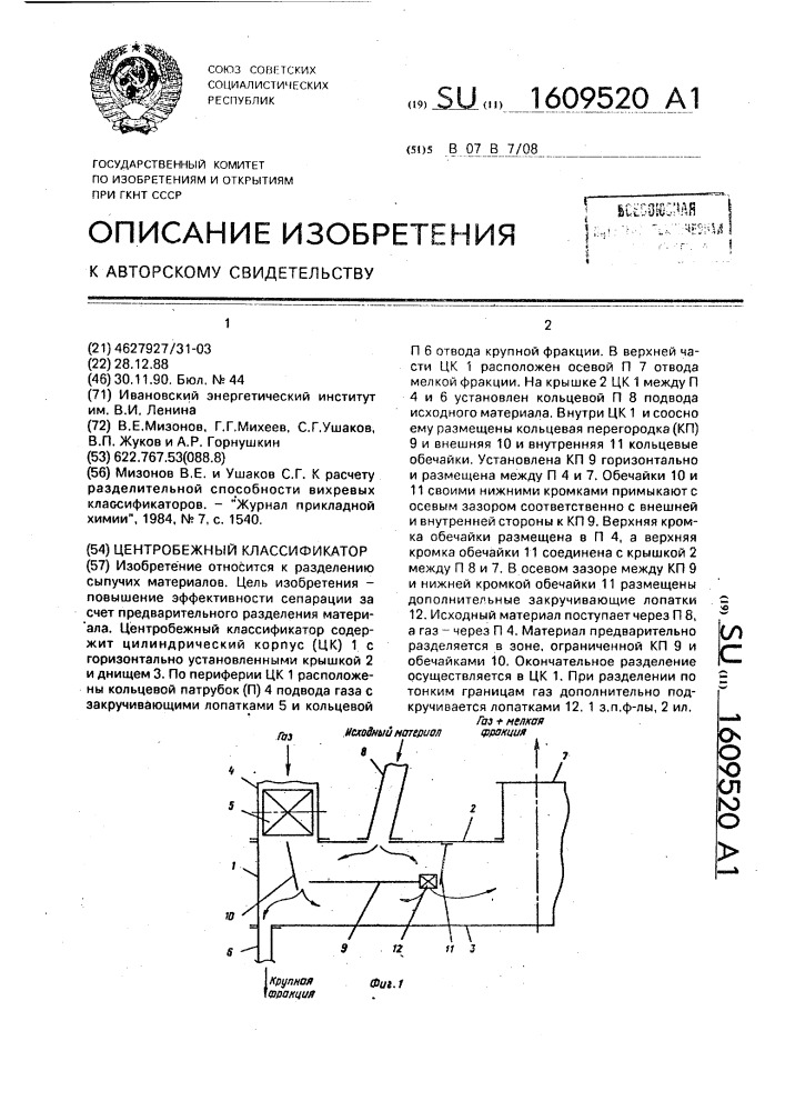 Классификатор патентов