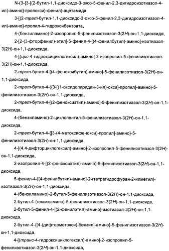 Неанилиновые производные изотиазол-3(2н)-он-1,1-диоксидов как модуляторы печеночных х-рецепторов (патент 2415135)