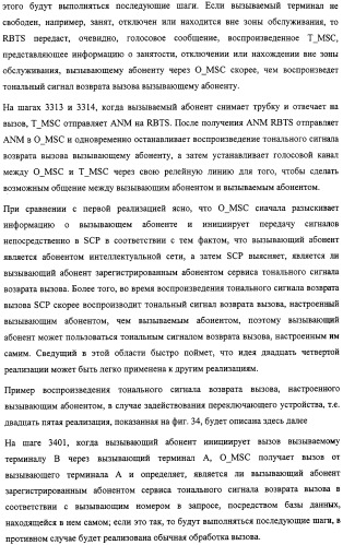 Система и способ обеспечения тональных сигналов возврата вызова в сети связи (патент 2323539)