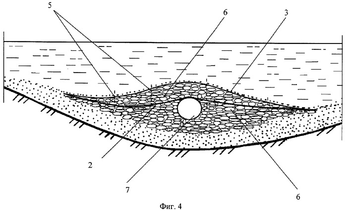 Защитное покрытие подводного трубопровода от размыва (патент 2285085)