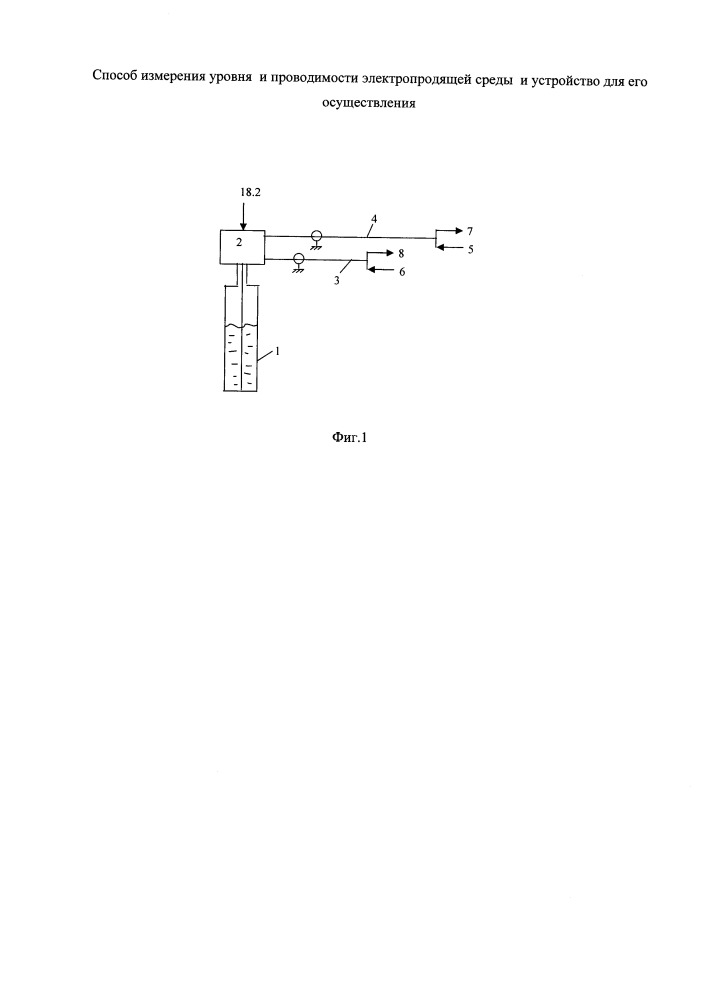 Способ измерения уровня и проводимости электропроводящей среды и устройство для его осуществления (патент 2649672)