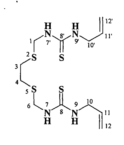 Способ получения 1,6-бис[аллил(фенил)(тио)карбамоил]-2,5-дитиагексанов (патент 2551656)