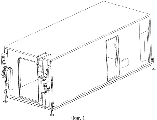 Унифицированная базовая конструкция модифицируемых мобильных ремонтно-диагностических комплексов (патент 2385810)