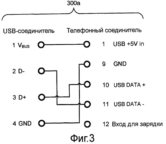 Кабель для зарядки с соединителем типа usb (патент 2416816)