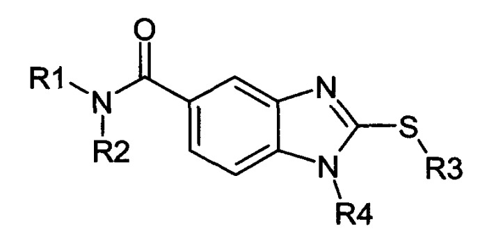 Новые производные бензимидазола и их применение в качестве лекарственных препаратов (патент 2294326)
