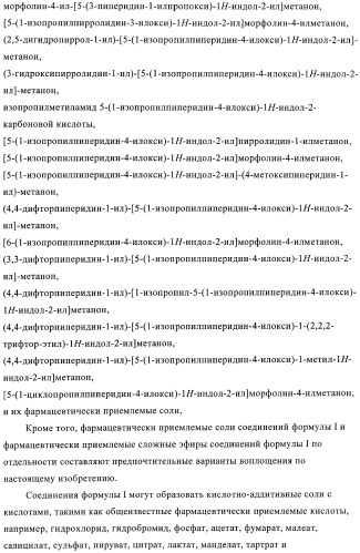 Производные индола в качестве антагонистов гистаминовых рецепторов (патент 2382778)