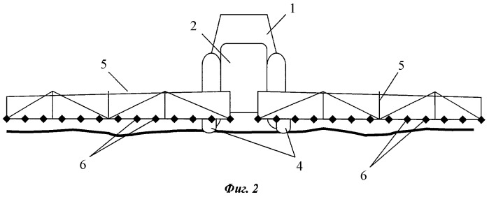 Устройство для дифференцированного внесения жидких агрохимикатов (патент 2415545)