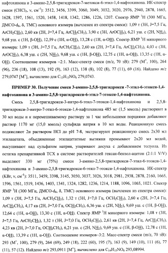 Способ получения 6,7-замещенных 2,3,5,8-тетрагидрокси-1,4-нафтохинонов (спиназаринов) и промежуточные соединения, используемые в этом способе (патент 2437870)