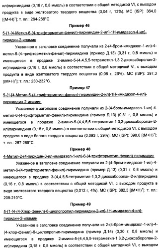 Производные пиридина и пиримидина в качестве антагонистов mglur2 (патент 2451673)