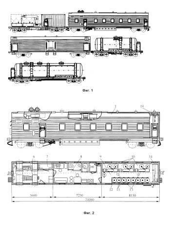 5-вагонный поезд азотного охлаждения (патент 2581638)