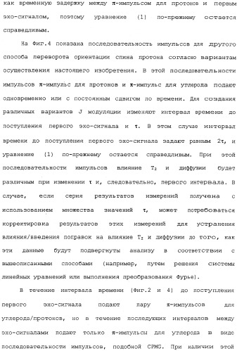 Устройство и способы измерений ядерного магнитного резонанса с корректировкой по спин-спиновому взаимодействию (патент 2341815)