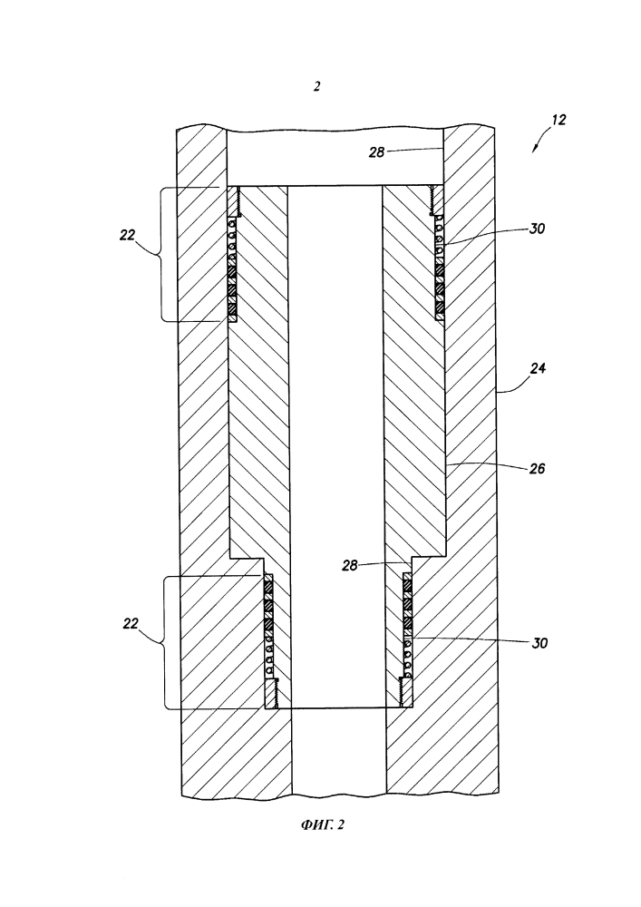 Скважинный инструмент с напряженным уплотнением (патент 2606481)