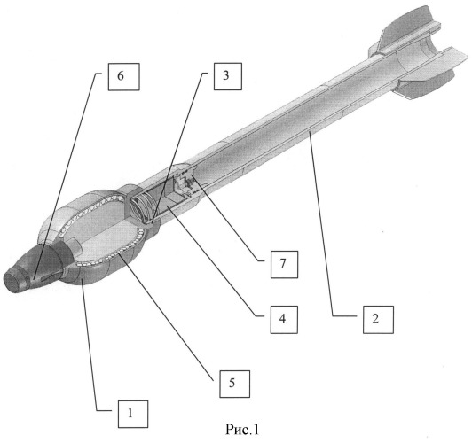 Минометный бесшумный выстрел (патент 2494337)