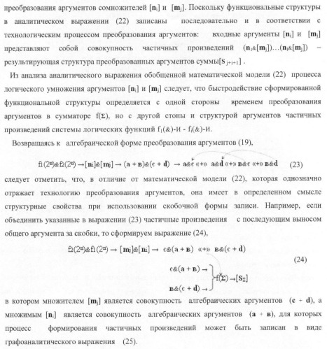 Функциональная входная структура параллельно-последовательного умножителя формата позиционно-знаковой системы счисления f(+/-) (патент 2378684)