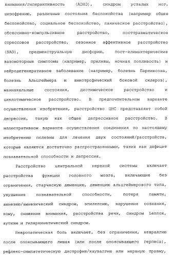 Циклоалкиламины в качестве ингибиторов повторного поглощения моноамина (патент 2430913)