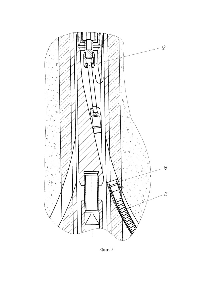 Устройство для установки обсадных фильтров в глубоких перфорационных каналах-волноводах (патент 2661925)
