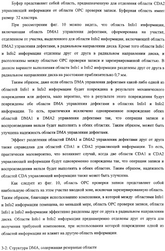 Дисковый носитель записи, способ записи и устройство привода диска (патент 2316828)